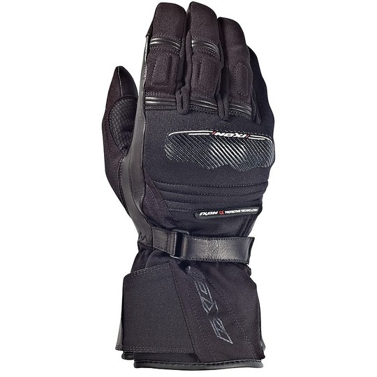 Motorrad Winter Handschuhe Ixon Pro Schnee Hp Blacks Wasserdicht Mit Protections