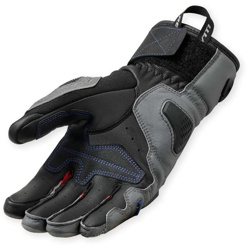 Motorradhandschuhe Rev'it Sand 5 Grau Rot