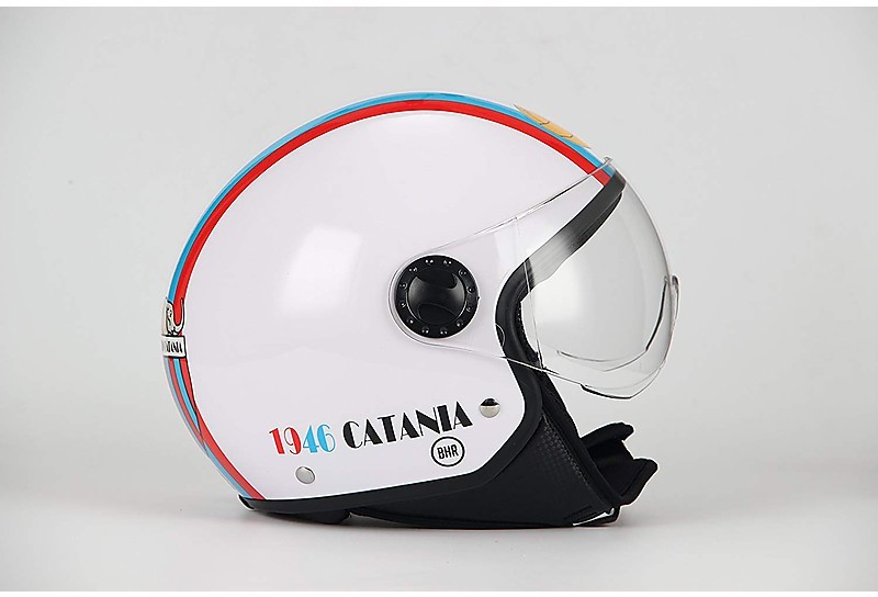 Casque De Moto Demi-Jet Visière Bombée BHR 801 Ca Produktbild-Vorschau 6