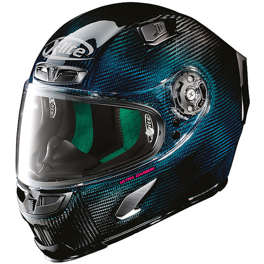 Motorradhelm Integral Carbon X-Lite X-803 Ultrakohlenstoff Nuance 006 Blau