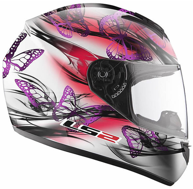 Motorradhelm Integral Ls2 FF351 Weiß Flutter Online-Verkauf - Outletmoto.eu