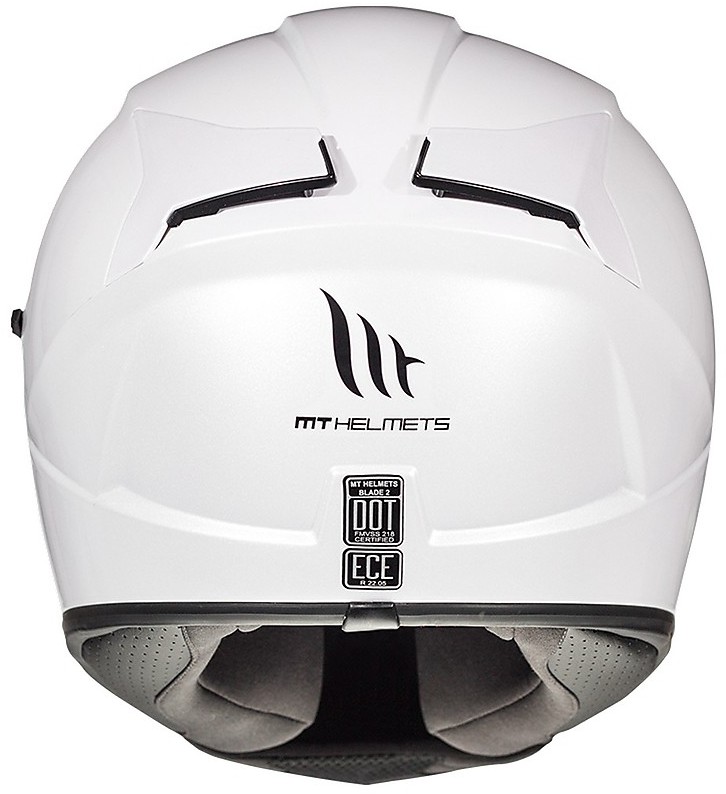 Motorrad Helm Integral MT Helme Blade 2 Evo Doppel Visier A2 Titan poliert  Online-Verkauf 