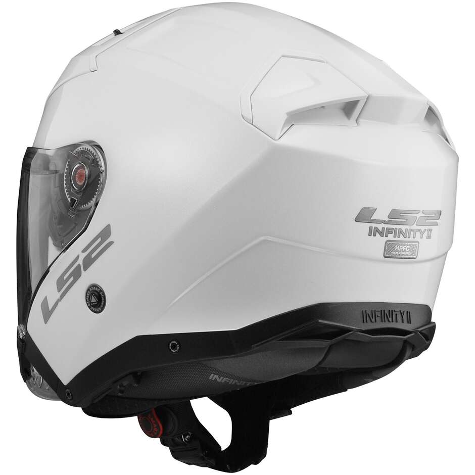 Motorradhelm Jet Ls2 OF603 INFINITY 2 Solid White