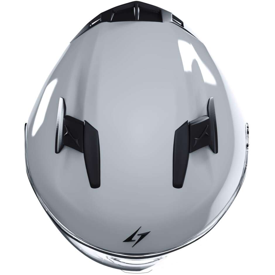 Motorradhelm Jet Stormer RIVAL Solid Grey Nardo