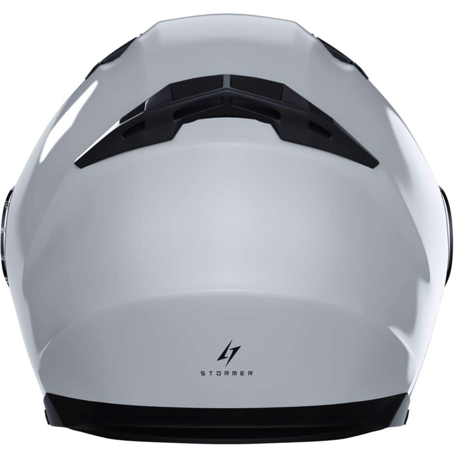 Motorradhelm Jet Stormer RIVAL Solid Grey Nardo