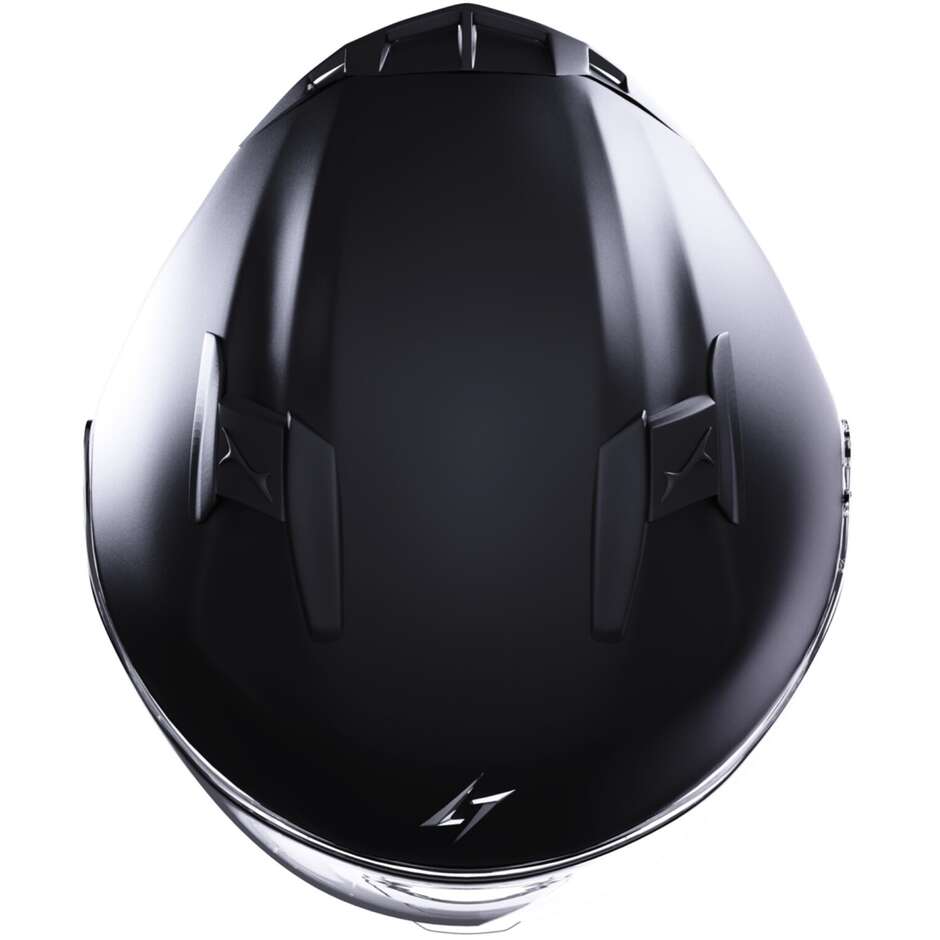 Motorradhelm Jet Stormer RIVAL Solid Matt Black