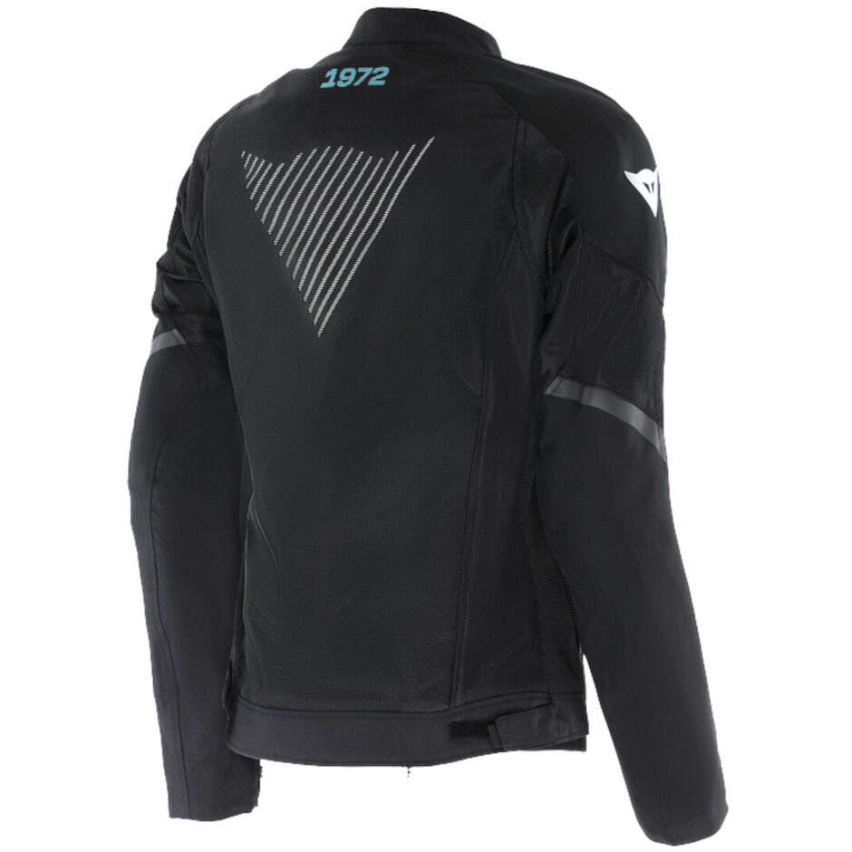 Motorradjacke Dainese HEROSPHERE AIR TEX WMN Damen Schwarz Grau Grün