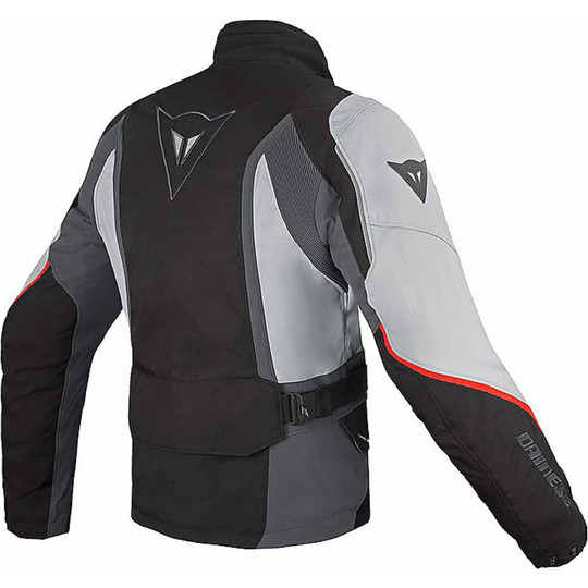 Motorradjacke Dainese Ice Evo Gore-Tex Schwarz / High Rise / Rot