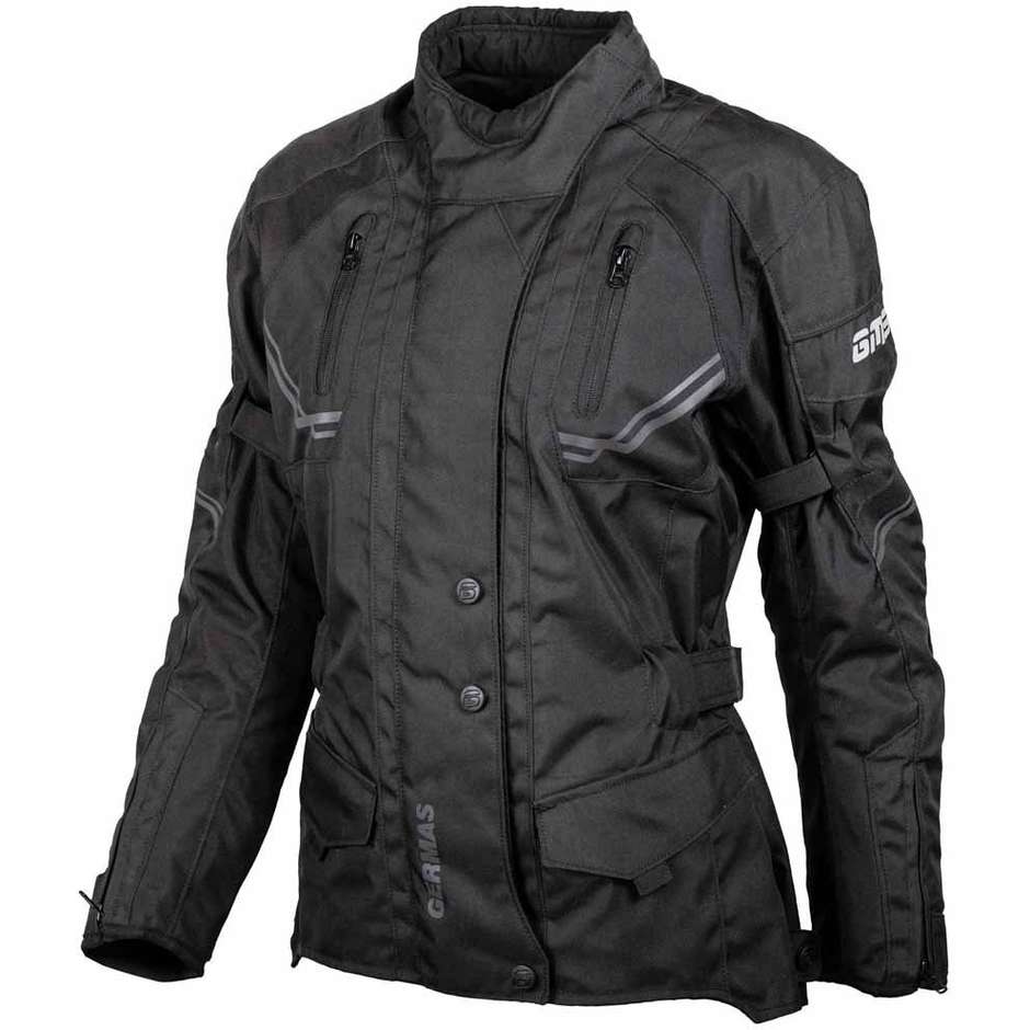 Motorradjacke Damen Gms TAYLOR Schwarz