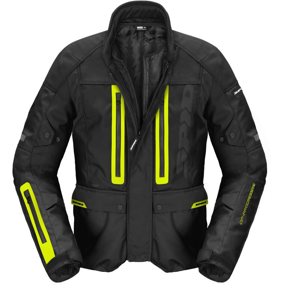 Motorradjacke Spidi TRAVELER 3 EVO fluoreszierendes Gelb