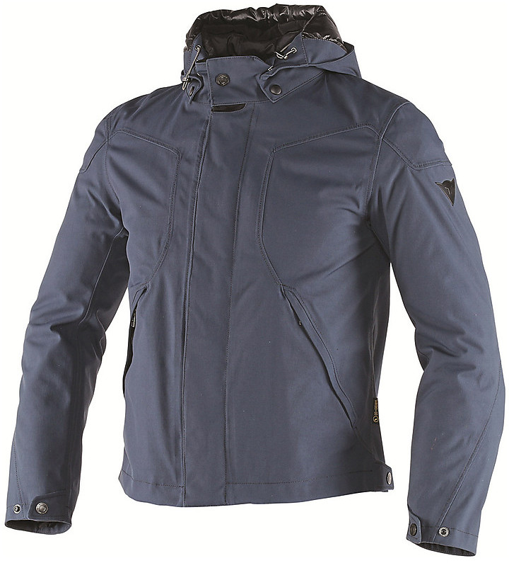 Motorradjacke Stoff Montmartre D1 Dainese D-Dry Midnightnavy  