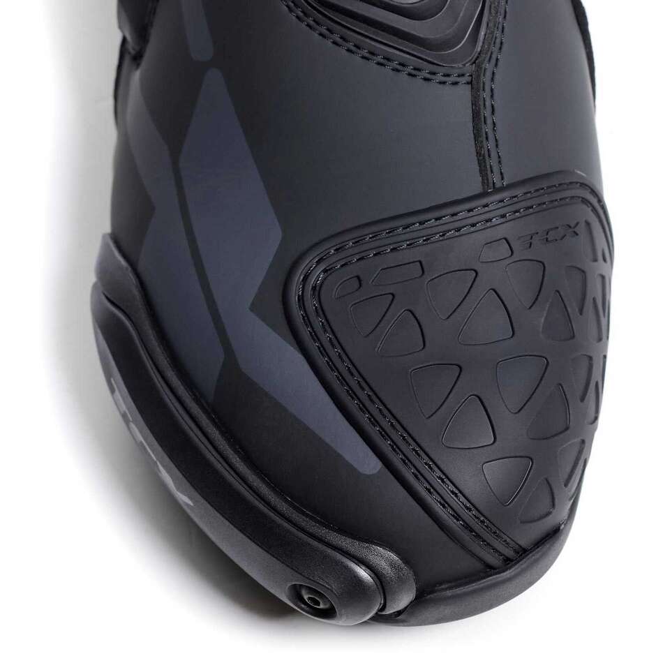 Motorradrennstiefel Tcx 7669 Rt-Race Schwarz Rot