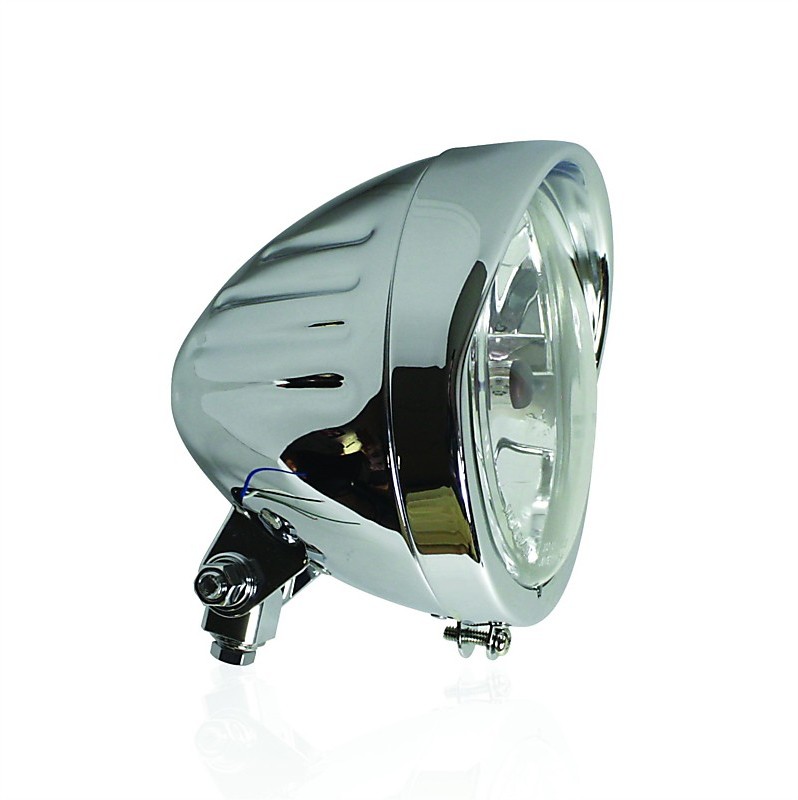 Motorradscheinwerfer Homologated Combo H4 Chromlampe Online-Verkauf 