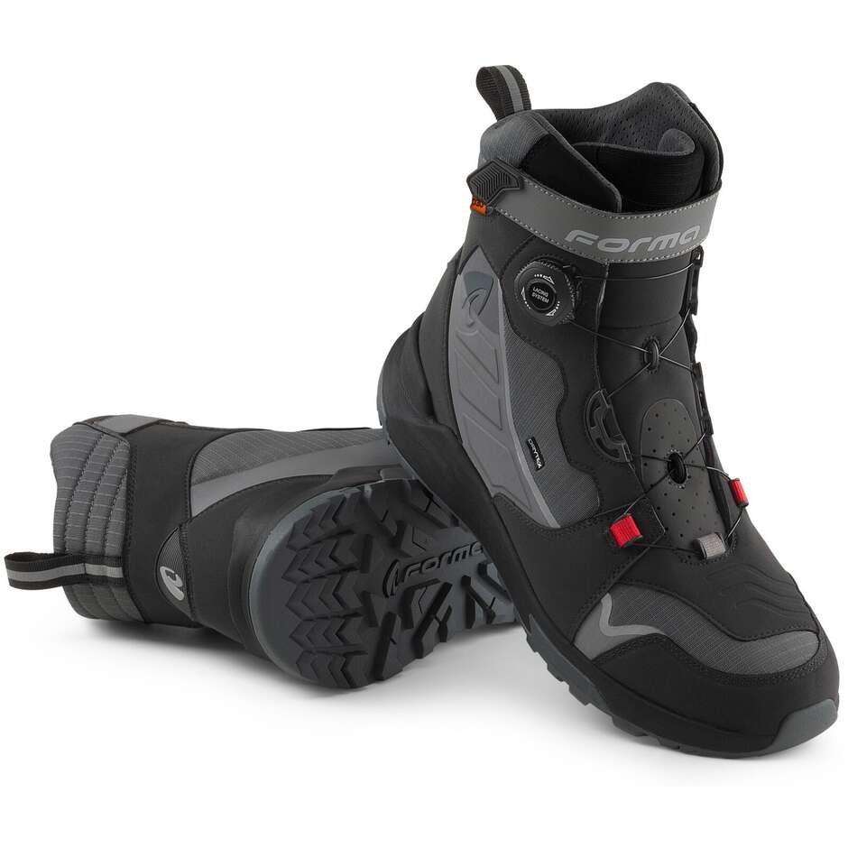 Motorradschuhe Forma ADV KITE Dry Schwarz Anthrazit