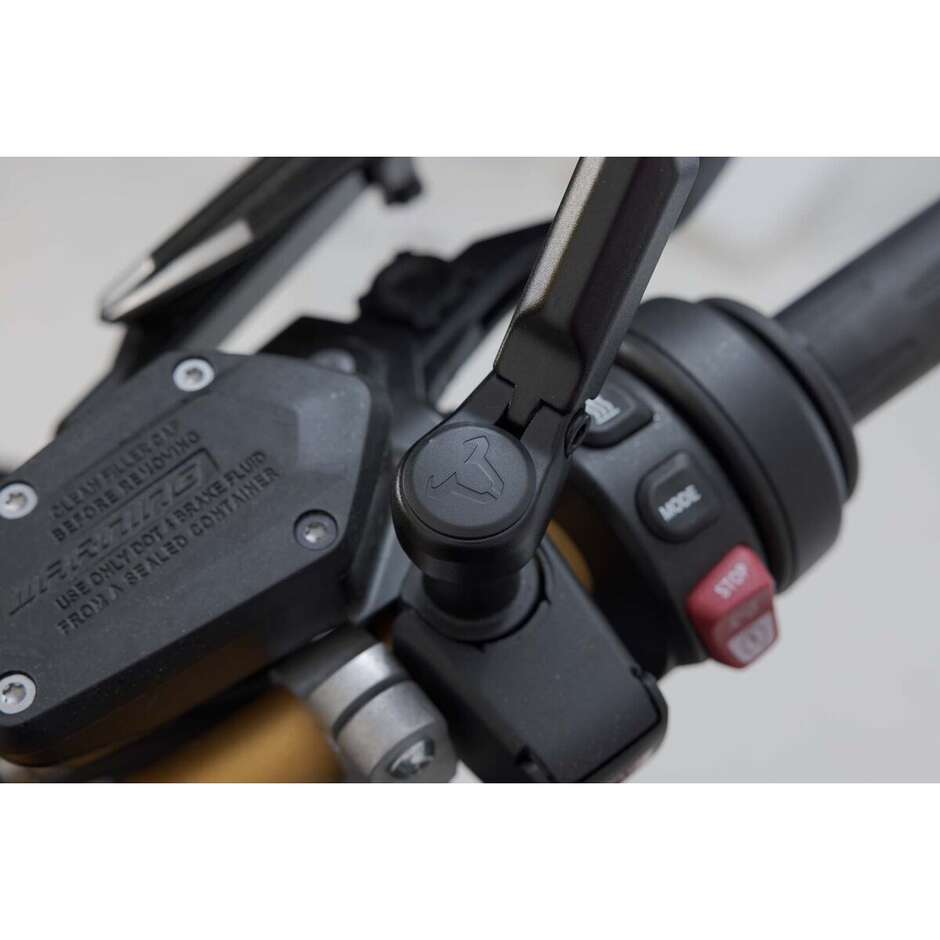 Motorradspiegel Sw-Motech MIR.00.850.11601 Set Sport Lang M10x25