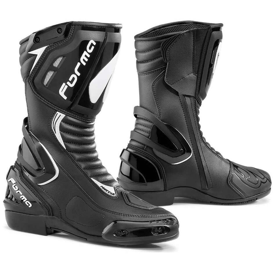 Motorradstiefel Forma Modell Racing Freccia Schwarz