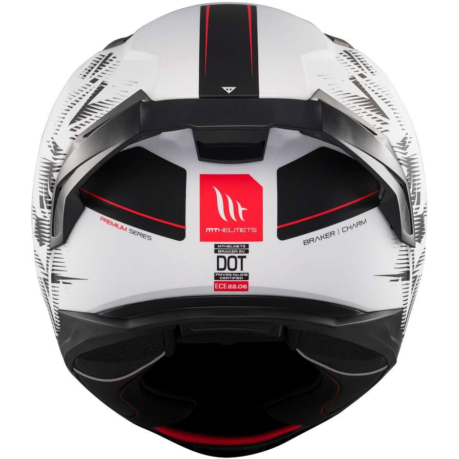 Mt Casques BRAKER SV CHARM A1 Casque de moto intégral mat