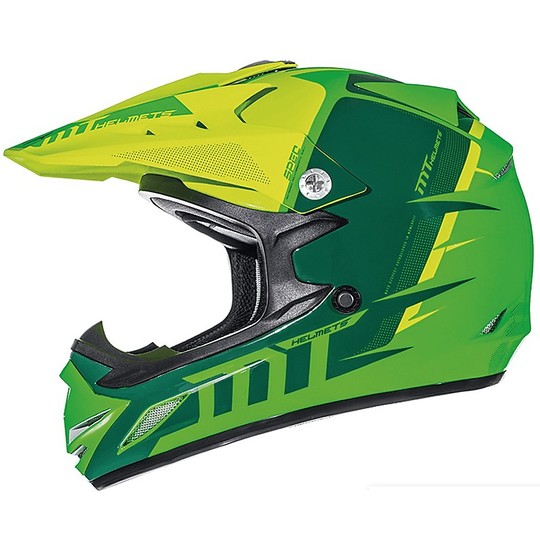 MT Helme MX2 Kinder Kinder Motocross Enduro Helm Kinder Grün Fluo Gelb  Online-Verkauf 