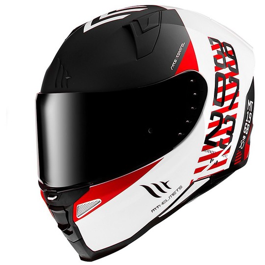 Mt Helmet REVENGE 2 CHRONO A5 Red Full Face Motorcycle Helmet