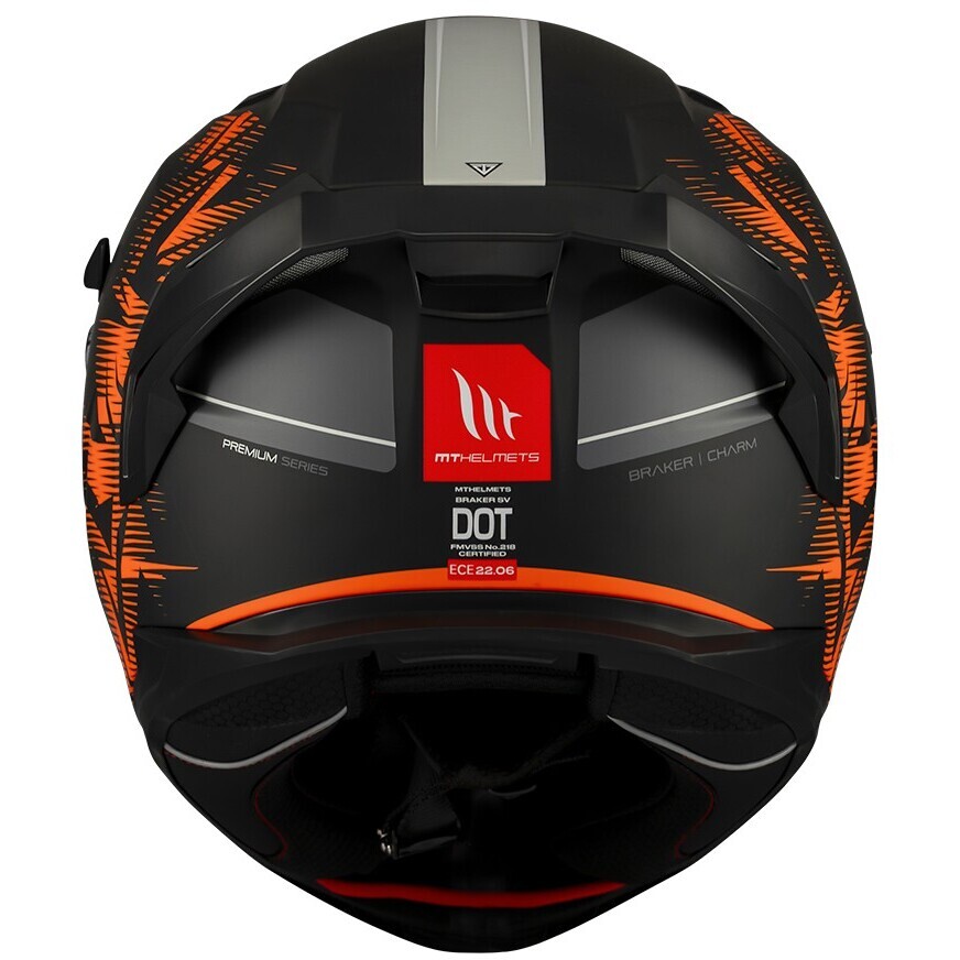 Mt Helmets BRAKER SV CHARM B4 Matt Full Face Motorcycle Helmet