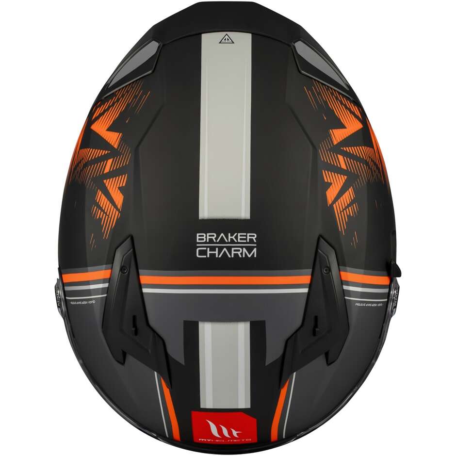 Mt Helmets BRAKER SV CHARM B4 Matt Full Face Motorcycle Helmet
