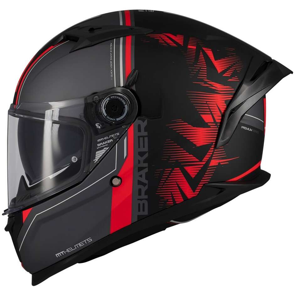 Mt Helmets BRAKER SV CHARM B5 Matt Full Face Motorcycle Helmet