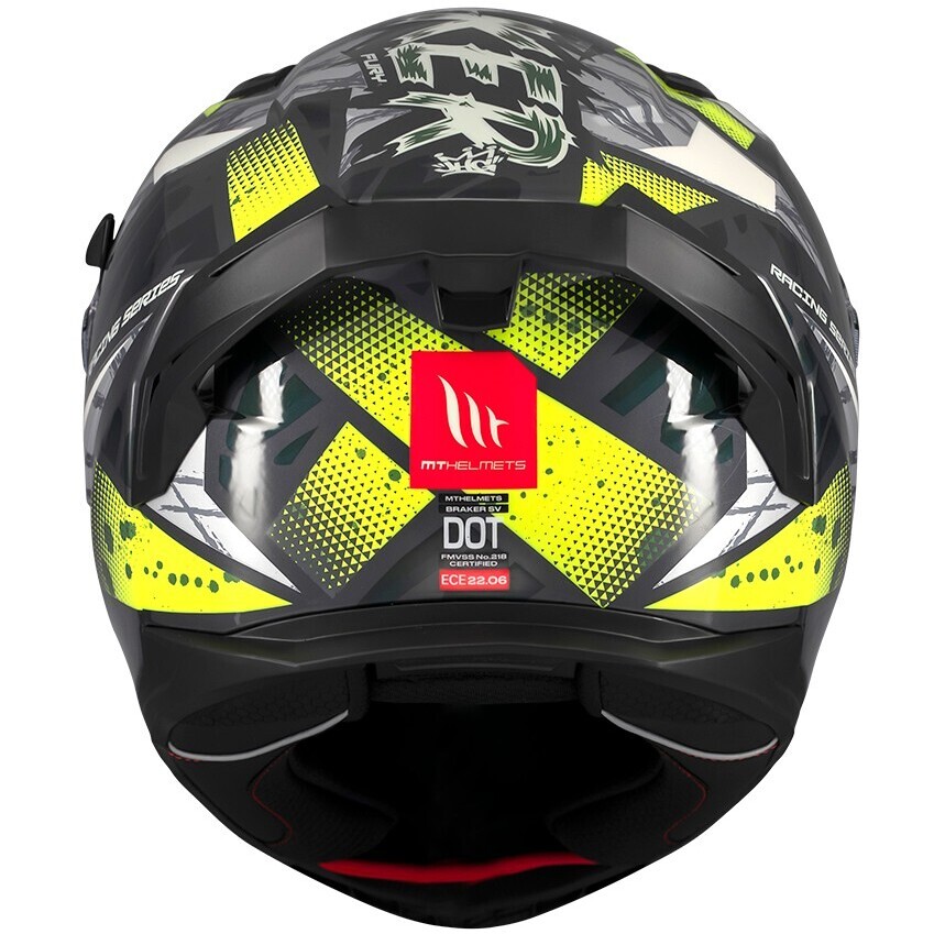 Mt Helmets BRAKER SV FURY C6 Integralhelm Motorrad glänzend