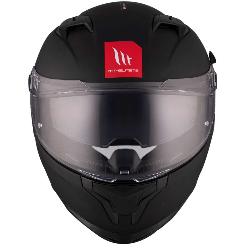 Mt Helmets BRAKER SV SOLID A1 Full Face Motorcycle Helmet Matt Black