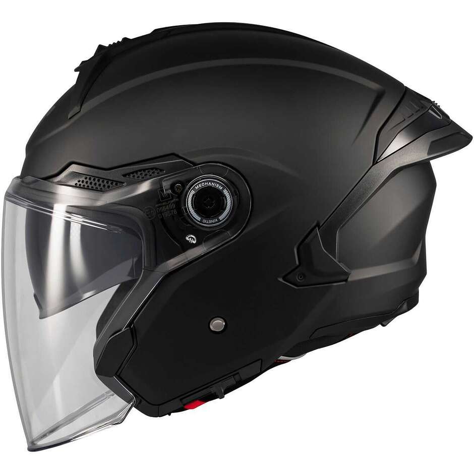 MT Helmets COSMO SV PURE A1 Matt Black Motorrad-Jethelm