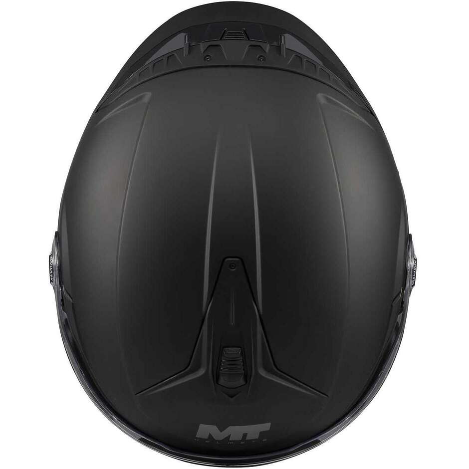 MT Helmets COSMO SV PURE A1 Matt Black Motorrad-Jethelm