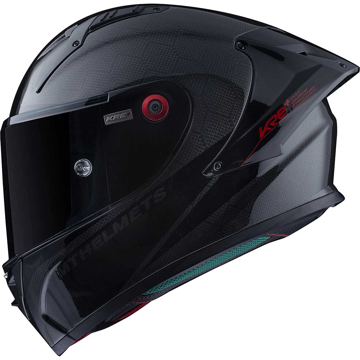 Mt Helmets KRE+ S PURE A1 Racing Full Face Motorcycle Helmet Glossy For ...