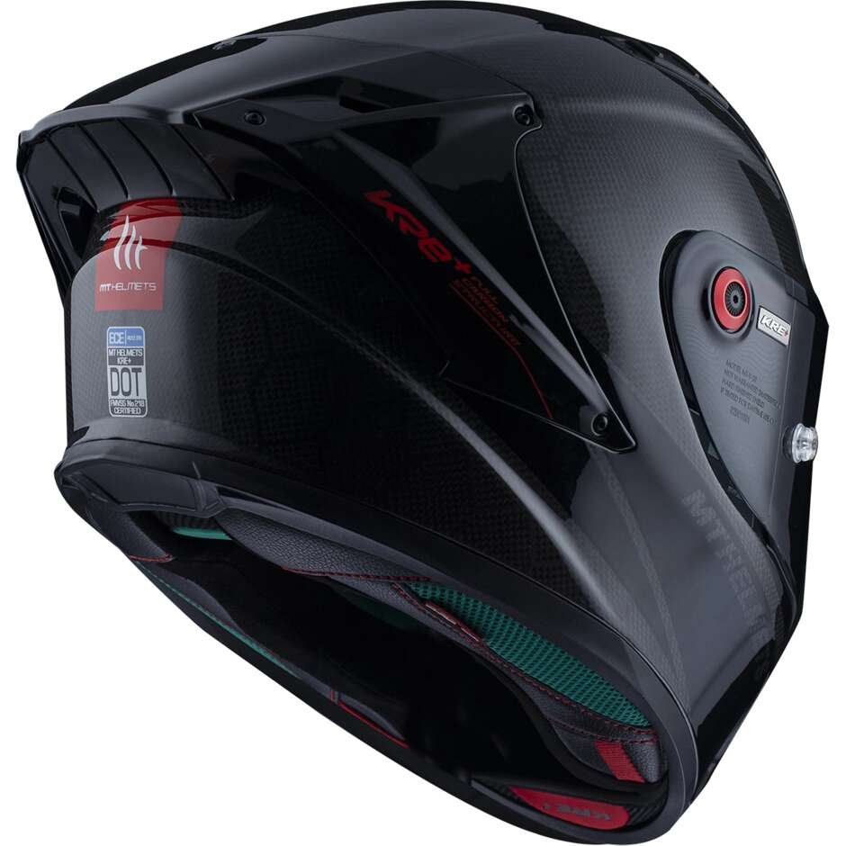 Mt Helmets KRE+ S PURE A1 Racing Full Face Motorcycle Helmet Glossy