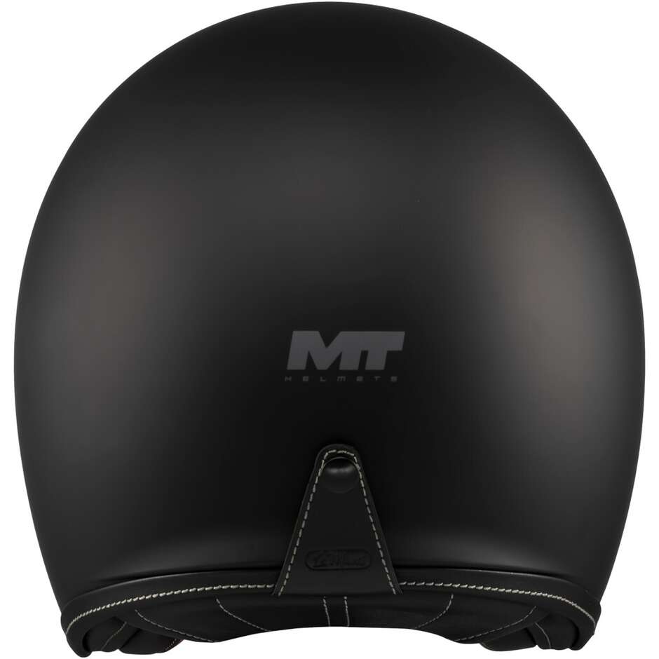 MT Helmets LE MANS 2 SV S PURE A1 Jet-Motorradhelm, Mattschwarz