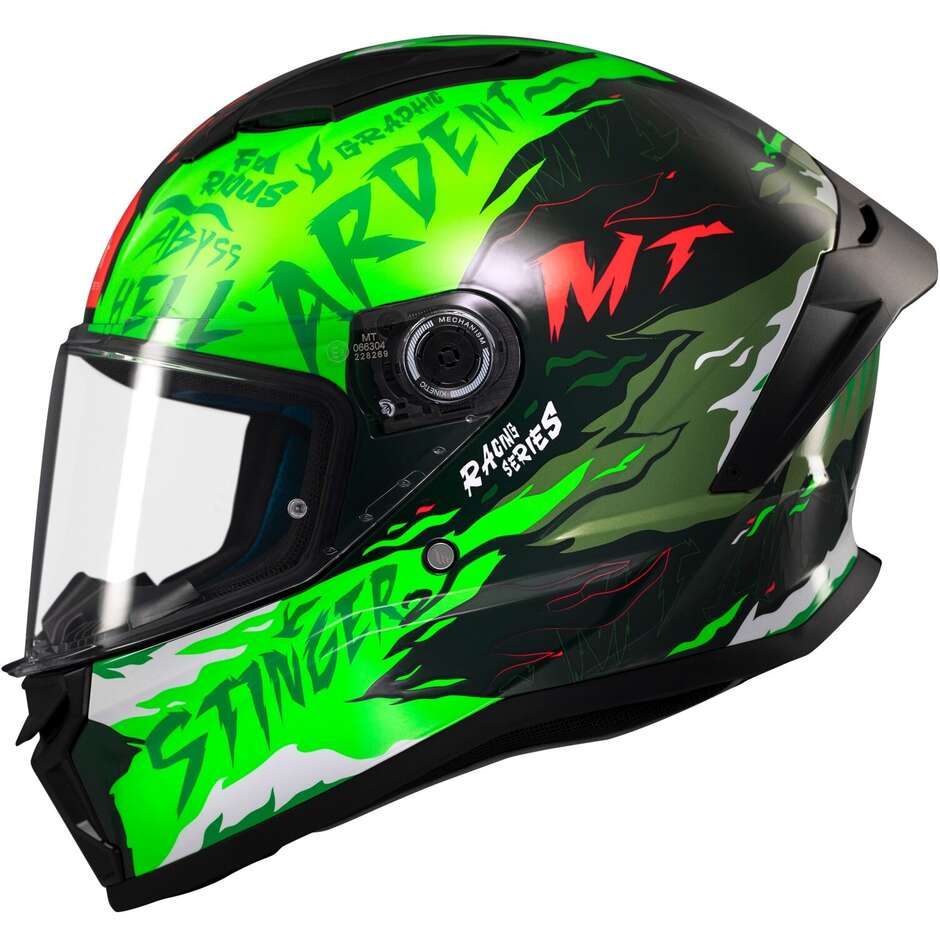 Mt Helmets STINGER 2 ARDENT C6 Glossy Full Face Motorcycle Helmet