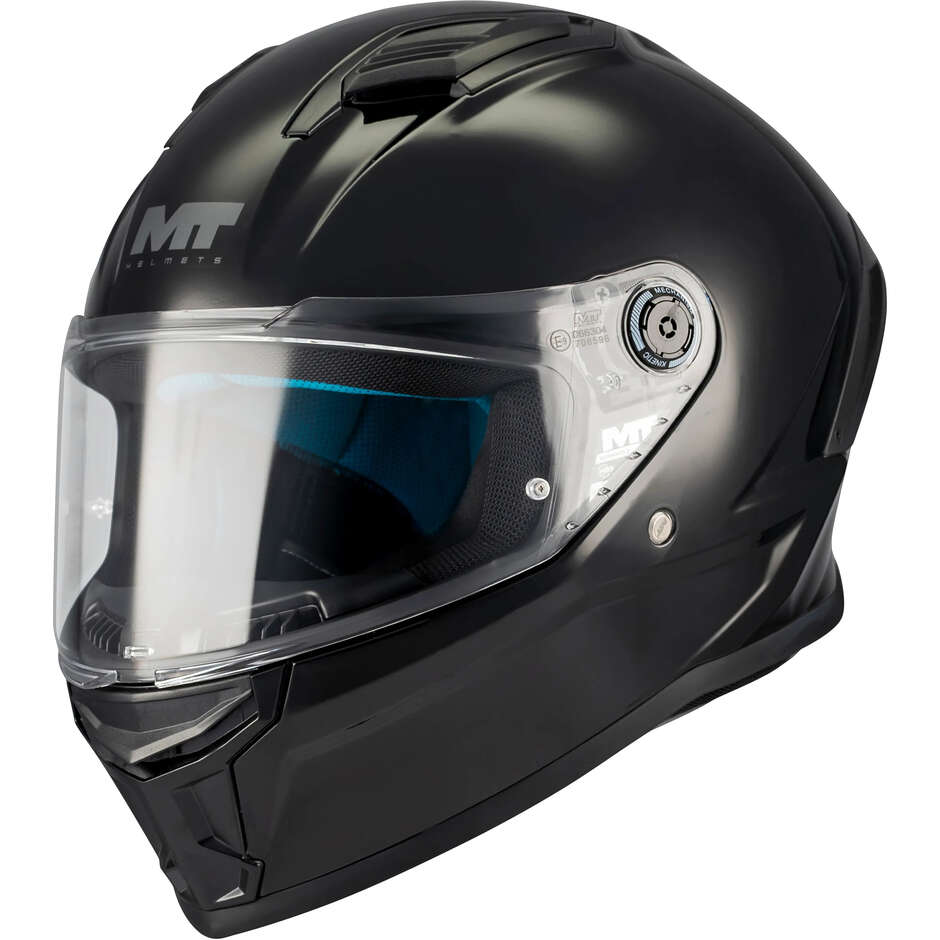 Mt Helmets STINGER 2 PURE A1 Full Face Motorcycle Helmet Gloss Black