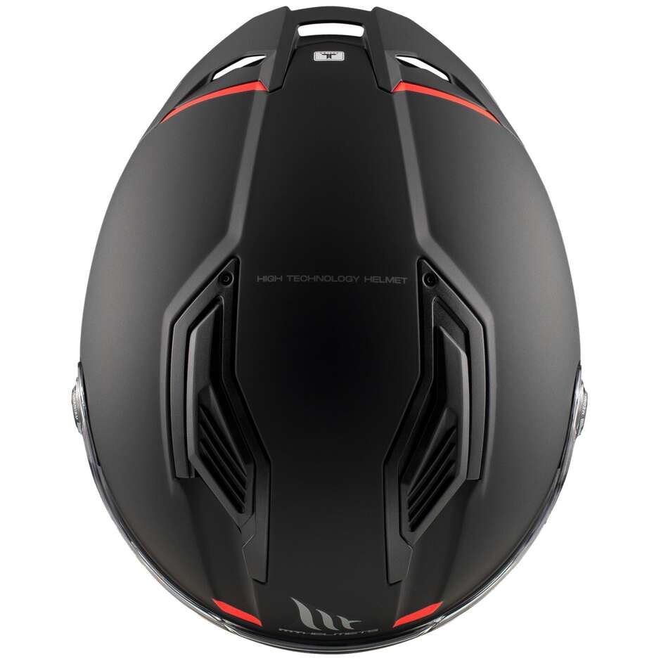 Mt Helmets STINGER 2 SOLID A1 Full Face Motorcycle Helmet Matt Black