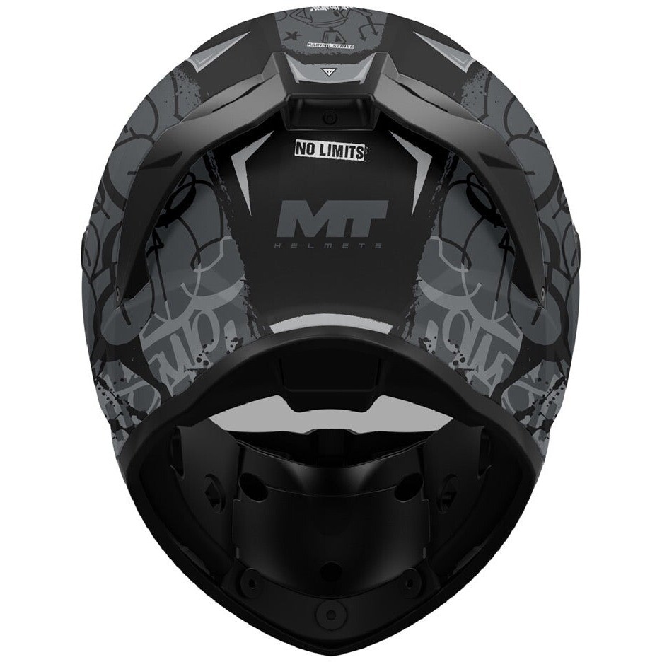 MT Helmets STINGER 2 TAGGER B2 Integralhelm, Mattschwarz