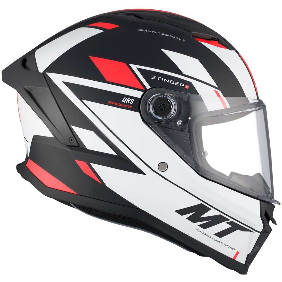 Mt Helmets STINGER 2 ZIVZE B5 Matt Full Face Motorcycle Helmet