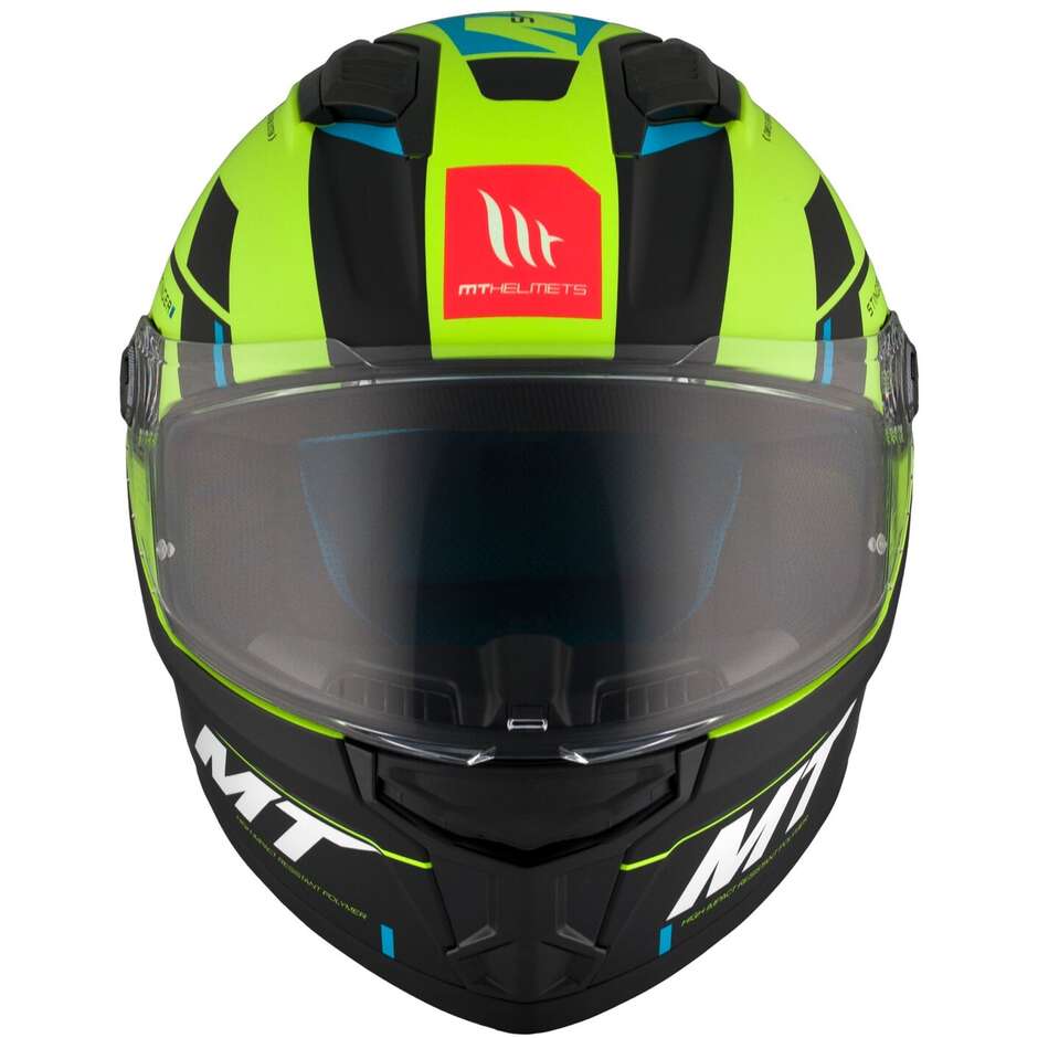 Mt Helmets STINGER 2 ZIVZE C3 Matt Integralhelm Motorrad