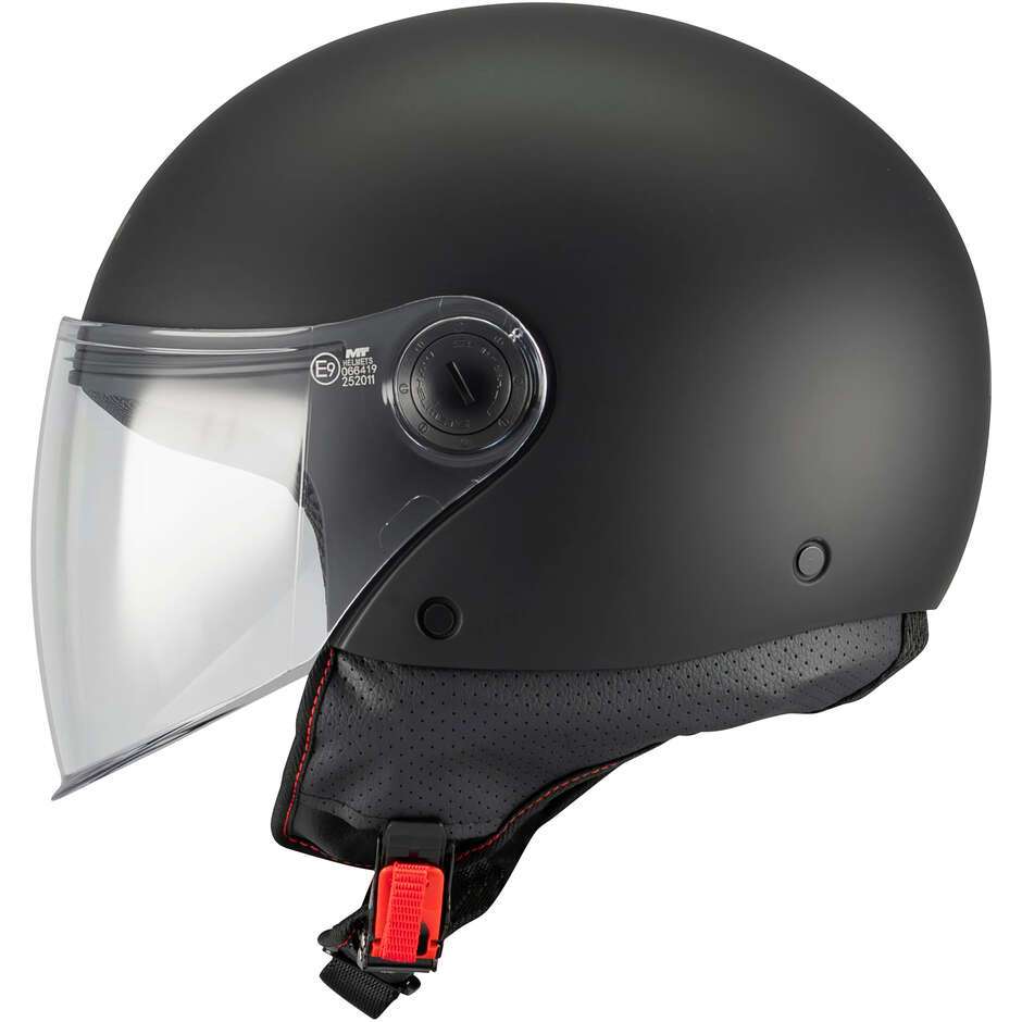 Mt Helmets STREET S PURE A1 Matt Black Motorcycle Jet Helmet