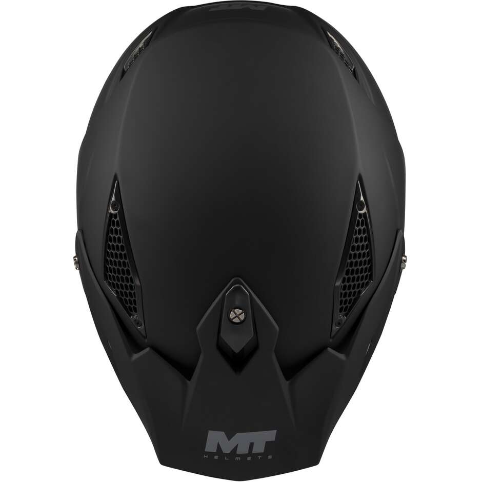 MT Helmets STREETFIGHTER SV S PURE A1 Modular-Motorradhelm, Mattschwarz