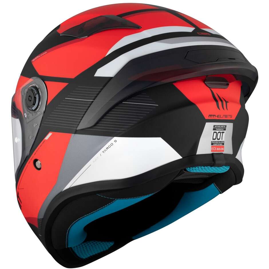 Mt Helmets TARGO S KAY B5 Matt Integralhelm Motorrad