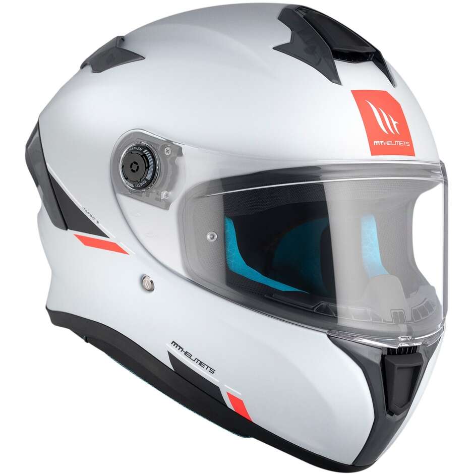 Mt Helmets TARGO S SOLID A12 Full Face Motorcycle Helmet Gloss Grey