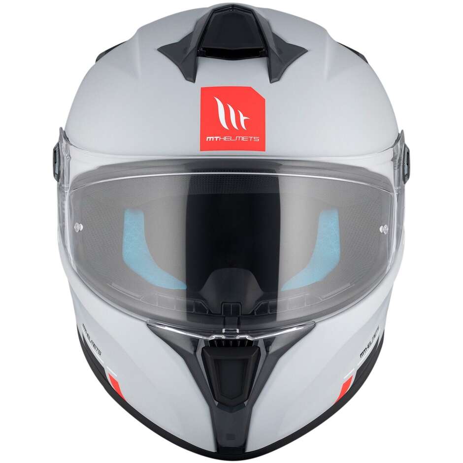 Mt Helmets TARGO S SOLID A12 Full Face Motorcycle Helmet Gloss Grey
