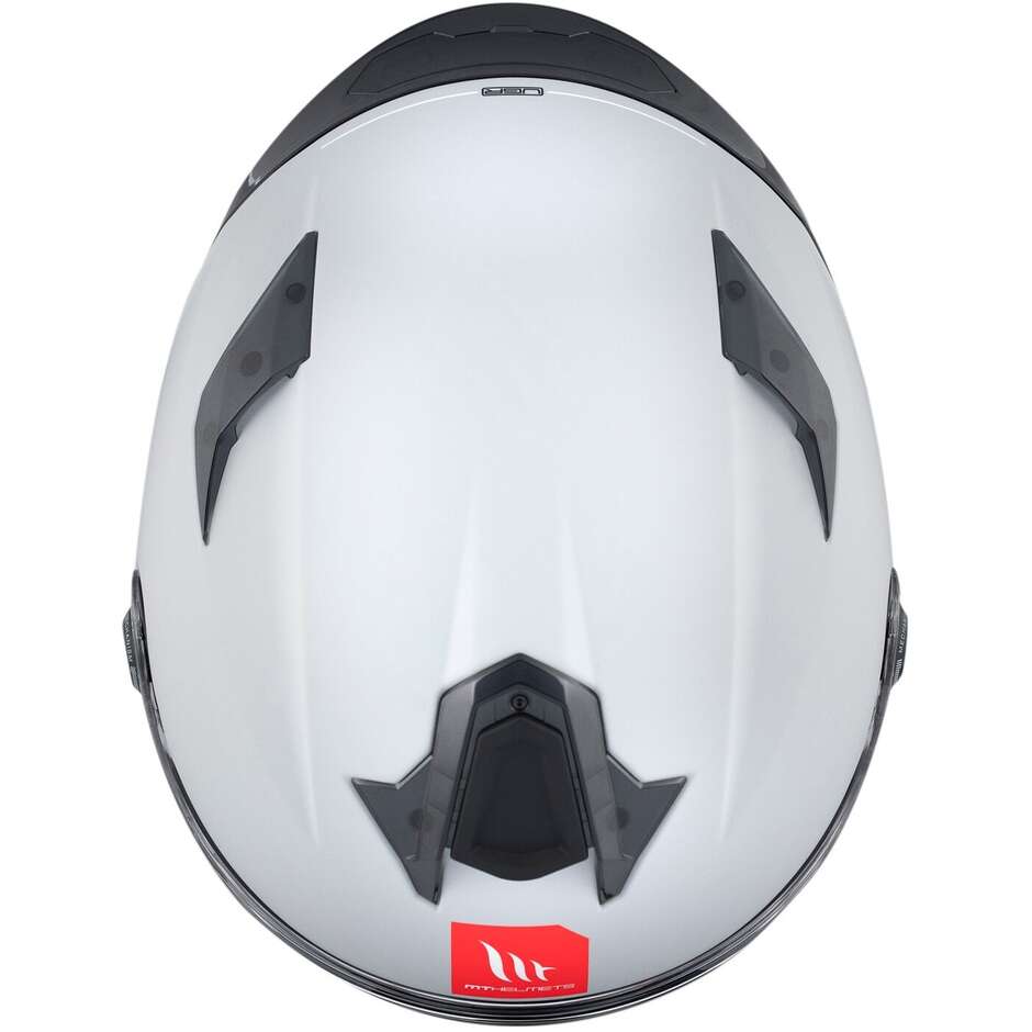 Mt Helmets TARGO S SOLID A12 Full Face Motorcycle Helmet Gloss Grey