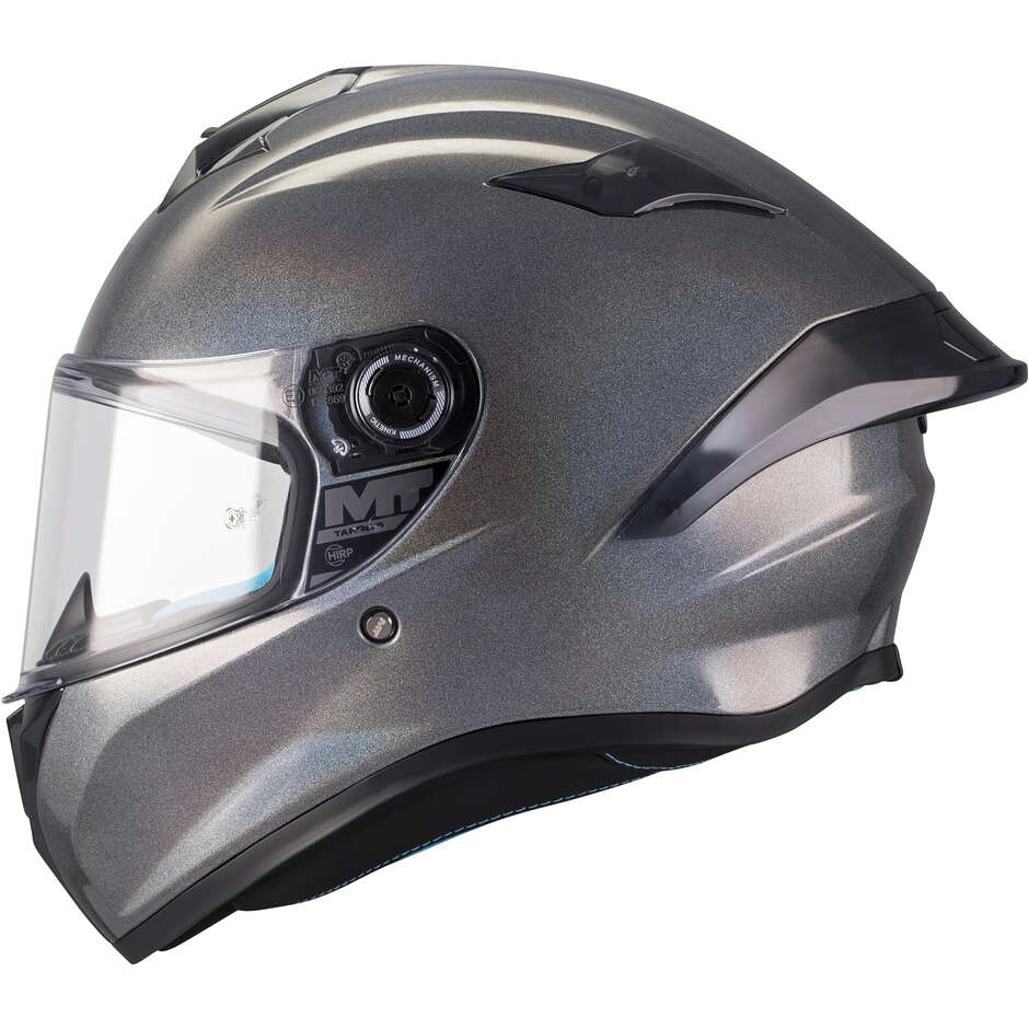 MT Helmets TARGO S SPECIAL PURE T2 Integralhelm, Glänzend Grau