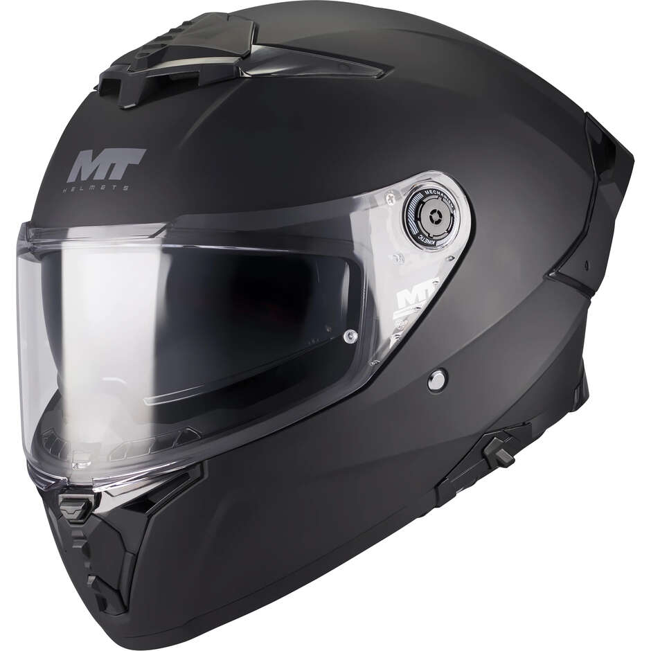MT Helmets THUNDER 4 R SV PURE A1 Integralhelm, Mattschwarz