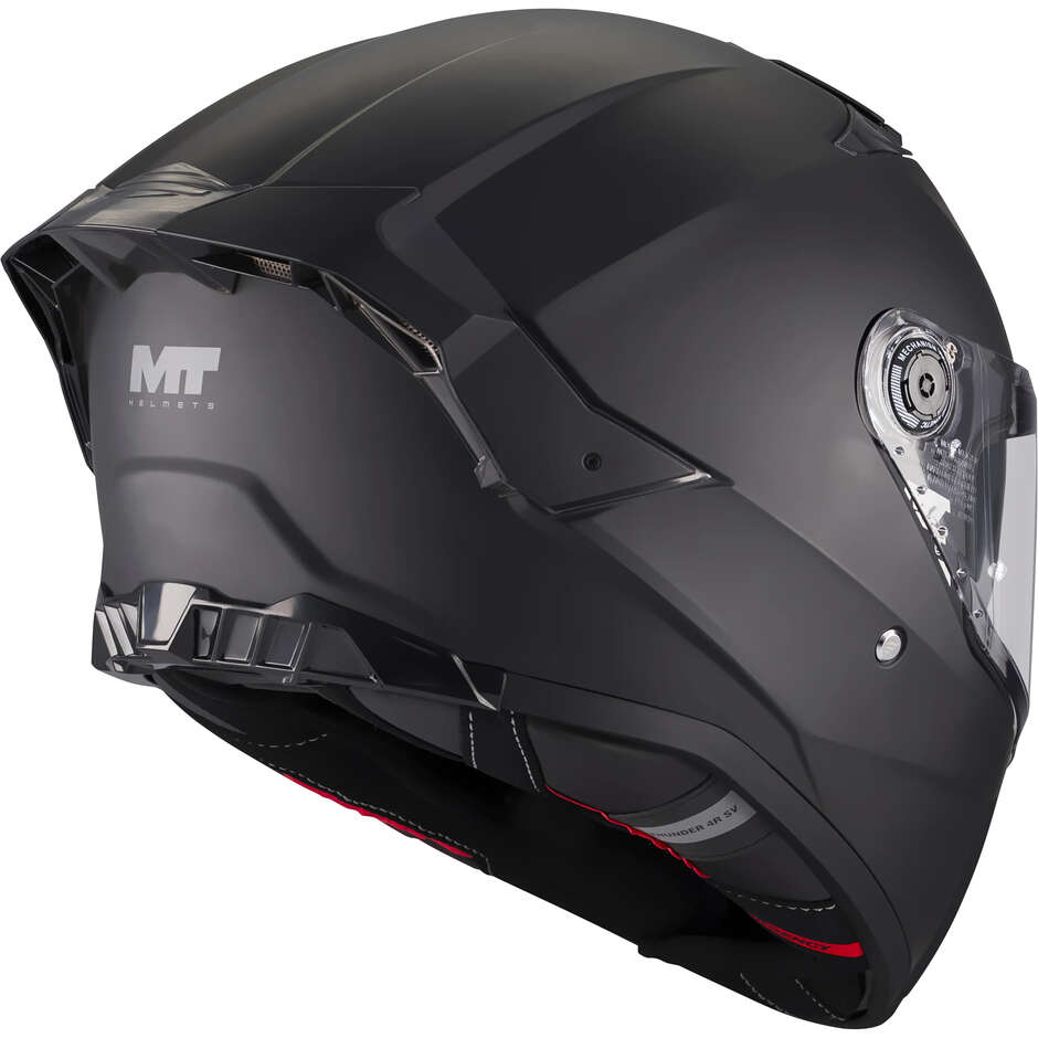 MT Helmets THUNDER 4 R SV PURE A1 Integralhelm, Mattschwarz
