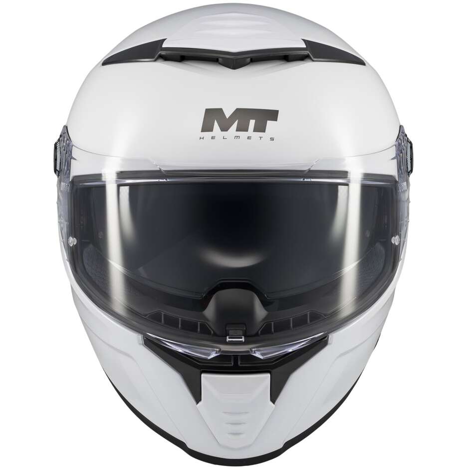 Mt Helmets THUNDER 4 SV PURE A0 Full Face Motorcycle Helmet Gloss White
