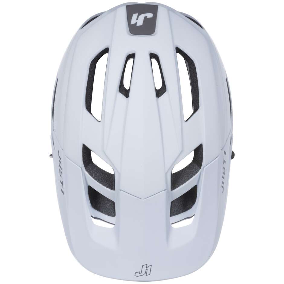 MTB Bicycle Helmet eBike Just1 Air Lite Solid Matt White
